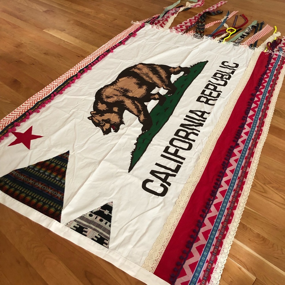 California republic tapestry